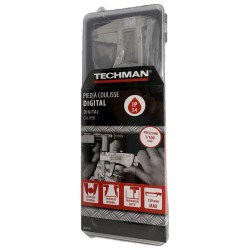 DESTOCKAGE - PIED A COULISSE DIGITAL 150MM IP54 TECHMAN