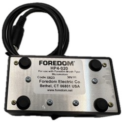 OCCASION - BOITIER DE SELECTION (SWITCH) MODELE HP4-920 DOUBLE SORTIE POUR MICROMOTEURS DE LA MARQUE FOREDOM