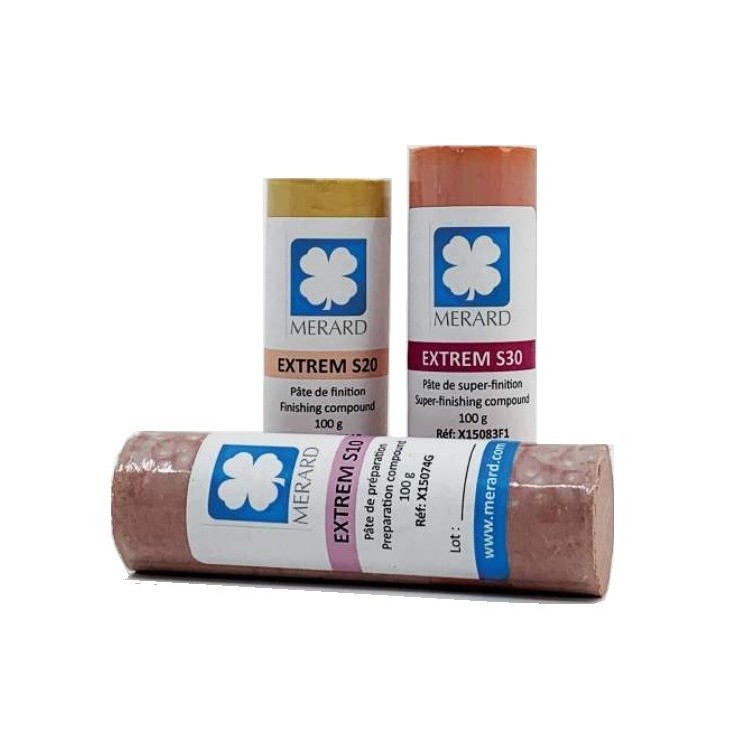 MERARD - PATE A POLIR EXTREM (POUR METAUX DURS - CERAMIQUE - PIERRES FINES)