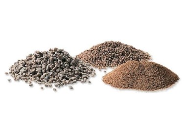 GRANULES DE NOIX IMPREGNES DE PATE A POLIR