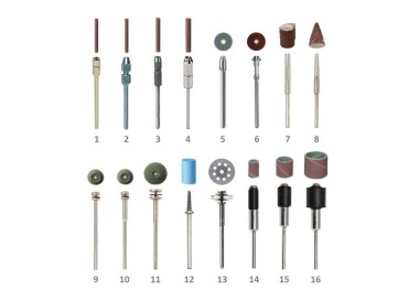 MANDRINS Ø2.35 POUR PIECE A MAIN (FORME AU CHOIX)