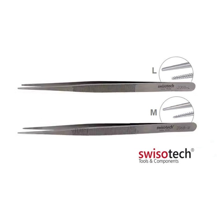 BRUCELLES DIAMANT RAINUREES AVEC FENTE (SWISOTECH)