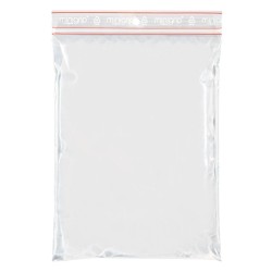 Sachets plastique minigrip neutres