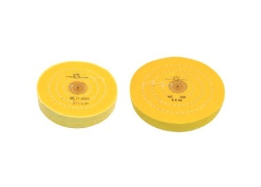 DISQUES TOILE COUSUE JAUNE MOUSSELINE