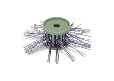 BROSSE A SATINER FIL ACIER POUR TOUR A POLIR
