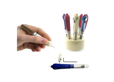 STYLO DE GUIDAGE RECHARGEABLE POUR FIL DE METAL D'APPORT