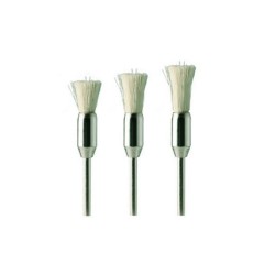 PINCEAU / FURET SUR TIGE - CHEVRE BLANC Ø2.35