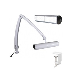 LAMPE A LED D'ETABLI LUMIERE REGLABLE 13W / 315 mm, Etau, Blanche