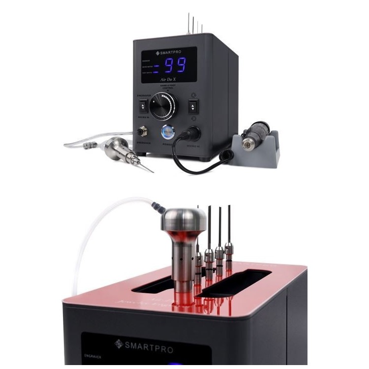 ECHOPPE PNEUMATIQUE AIR DO X SMARTPRO AVEC PIECE A MAIN ET PORTE-ECHOPPE