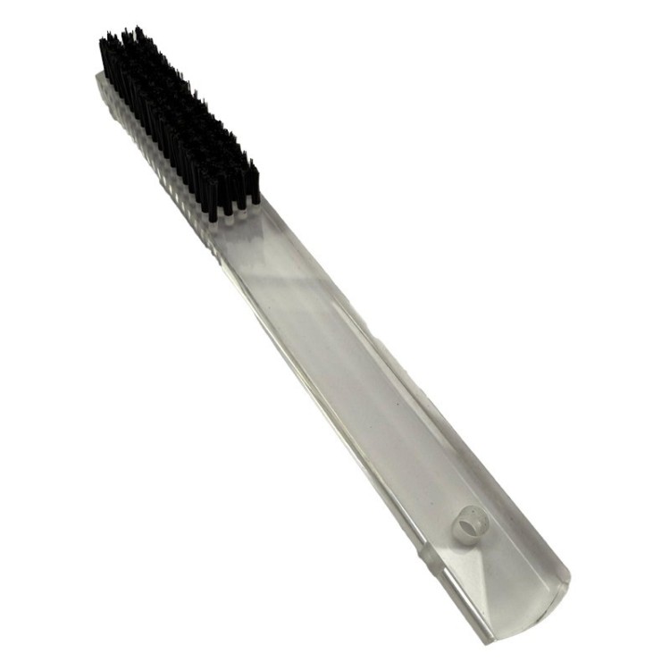 BROSSE MANCHE PLEXI SOIE NOIRE L220