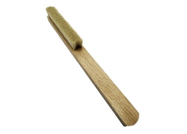 BROSSE D'ETABLI CHEVRE BLANC 4 RGS L220MM