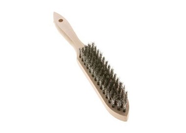BROSSE A MAIN ACIER 4 RGS L260 0.12
