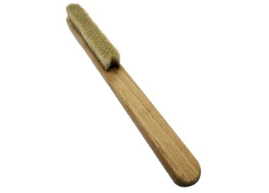 BROSSE A MAIN SOIE BLANCHE 1/2 DURE N°3 4RGS 26CM
