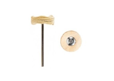 BROSSETTE SUR TIGE - PEAU DE CHAMOIS