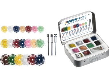 ASSORTIMENT 83 POLISSOIRS SOLEIL SUNBURST DEDECO - G.80 > 1µ