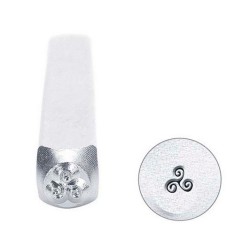 POINCON - LETTRE A FRAPPER "TRISKEL" 3MM - IMPRESSART