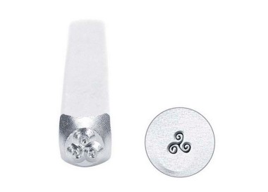 POINCON - LETTRE A FRAPPER "TRISKEL" 3MM - IMPRESSART