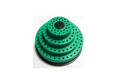 SUPPORT ROTATIF ROND TROUS ø2.35 VERT
