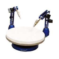 SUPPORT A SOUDER + 2 PINCES ARTICULEES TECHDENT