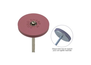 MEULE SHARP-M Ø22MM GRAIN MOYEN - POLISSAGE DES OUTILS CARBURE AVEC SUPPORT