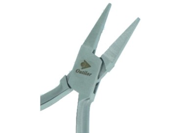 PINCE BECS PLATS EFF. 130mm TOUT INOX