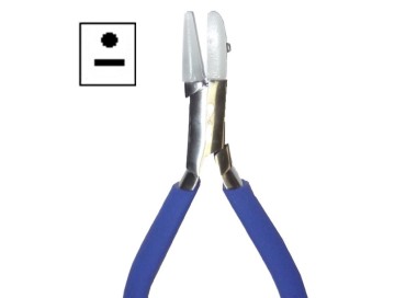 PINCE OPTIQUE BEC PLAT-ROND NYLON