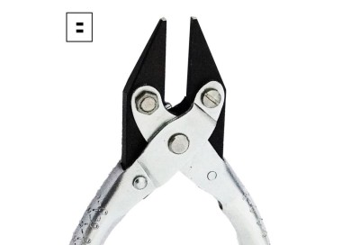 PINCE PARALLELE MORS DOUX EFFILEE MAUN ORIGINAL - 12.5 CM