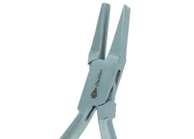 PINCE BECS PLATS LARGES 140mm TOUT INOX