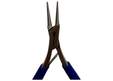 PINCE BECS RONDS ULTRA-FINS - MANCHE BLEU OUTILOR