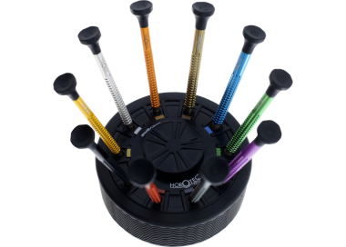 JEU DE 10 TOURNEVIS HORLOGER + 10 MECHES HOROTEC