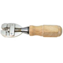 ETAU A MAIN MORS ACIER MANCHE BOIS