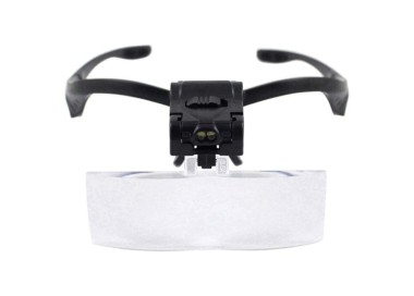 LOUPE BINO 4 JEUX 1.5 > 3.5X /LUN + LED