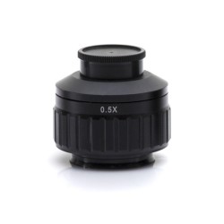 ADAPTATEUR CAMERA CCD 1/2" 0.5x AVEC MISE AU POINT