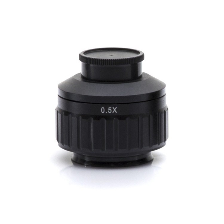 ADAPTATEUR CAMERA CCD 1/2" 0.5x AVEC MISE AU POINT