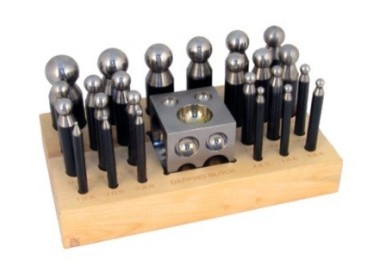 SET / BOUTEROLLES JEU DE 24 (1 A 24) + DE A EMBOUTIR 50x50