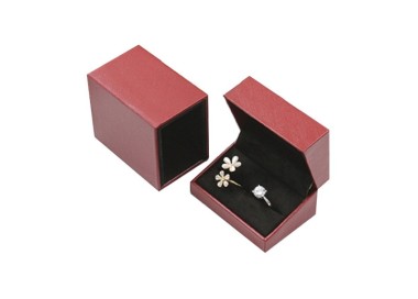 ECRIN ALLIANCES ROUGE INTERIEUR NOIR - DOUBLE BOITE