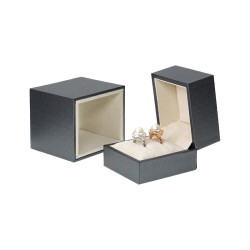 ECRIN ALLIANCES GRIS METALISE INTERIEUR  BLANC - DOUBLE BOITE