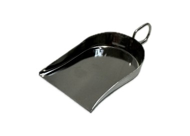 PELLE A PIERRES  INOX AVEC ANNEAU 60 x 45 x H0.8 mm