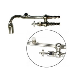 CHALUMEAU POLY-GAZ + ROBINET DE REGLAGE DE L'AIR