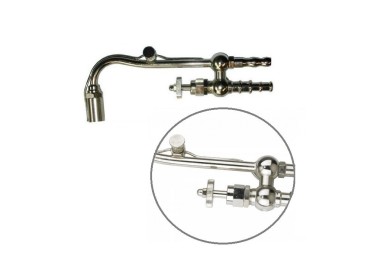 CHALUMEAU POLY-GAZ + ROBINET DE REGLAGE DE L'AIR