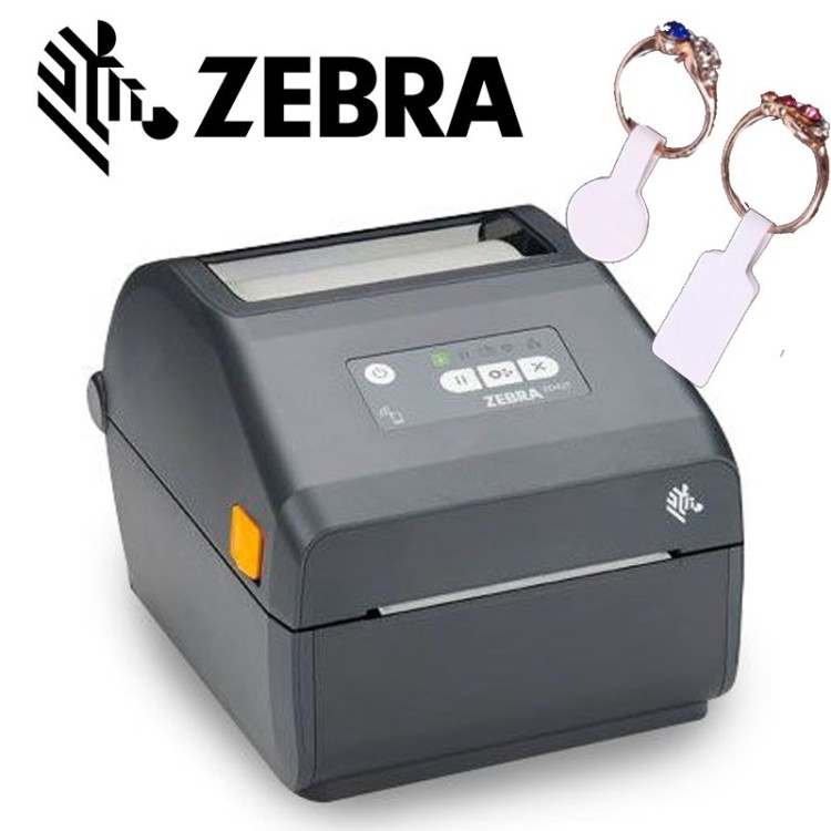 IMPRIMANTE ETIQUETTES ZEBRA ZD421 "Etiquettes bijoux" - Gemlogic