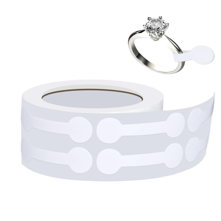 Étiquettes bijoux Polypro en rouleau de 1000 - Gemlogic