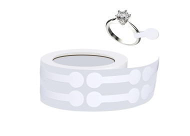 Étiquettes bijoux Polypro en rouleau de 1000 - Gemlogic