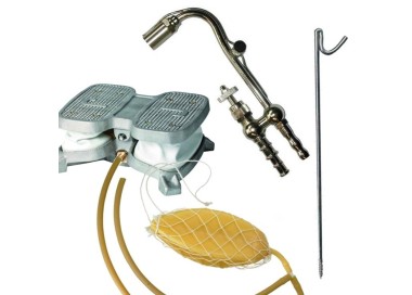 Pédalier REDA + vessie + pédalier + tuyau + T de connexion + chalumeau + support