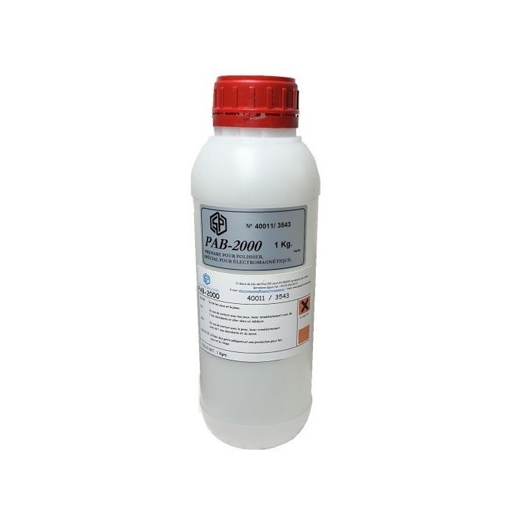 SAVON PAB 2000 - LUSTRAGE AU TONNEAU MAGNETIQUE (LIQUIDE) - 1L