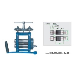LAMINOIR LF100R PLAQUE + FIL ROULETTE 100mm