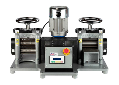 DURSTON - LAMINOIR ELECTRIQUE DOUBLE A POSER 130mm VARIATEUR