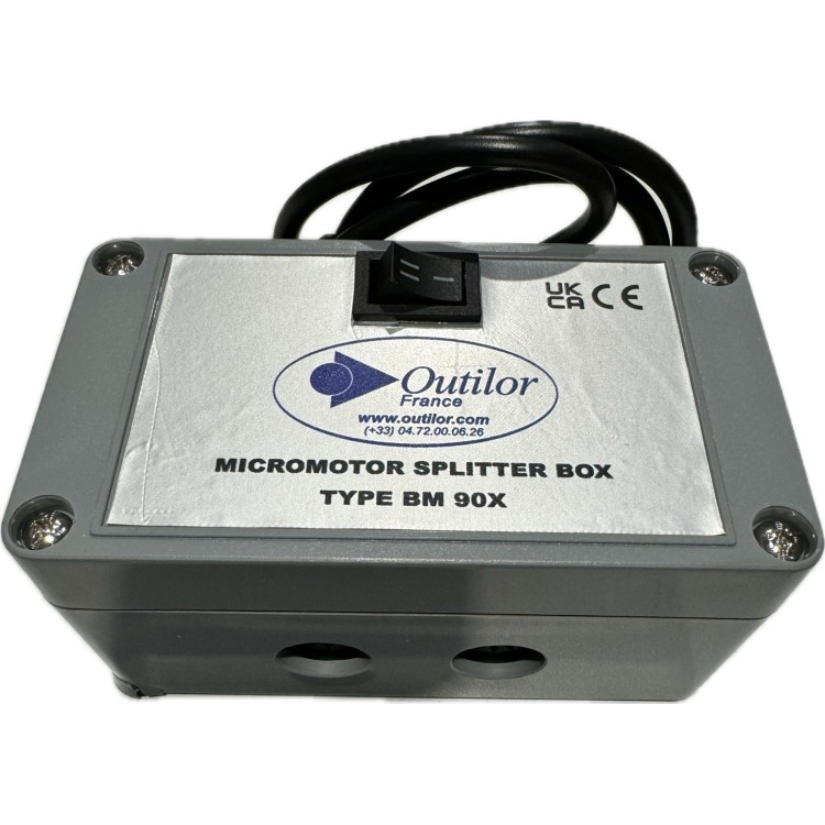 BOITIER DE SELECTION (SWITCH) DOUBLE SORTIE POUR MICROMOTEUR