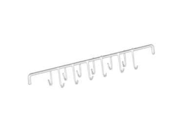 SUPPORT BAGUES ULTRASON 12 CROCHETS - BLANC