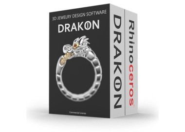 LOGICIEL 3D DRAKON + RHINOCEROS 3D
